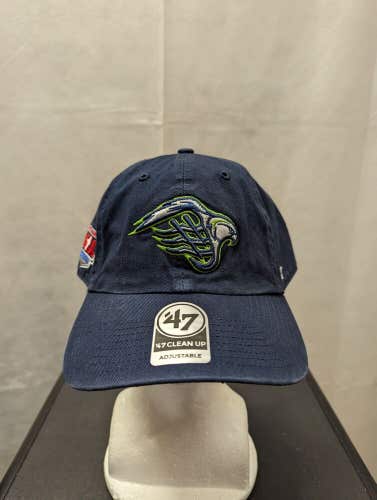 NWS Chesapeake Bayhawks '47 Clean Up Strapback Hat MLL