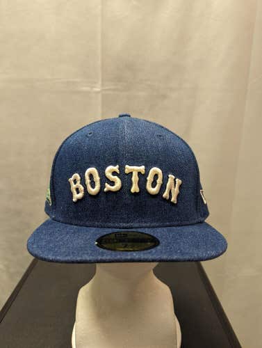 NWS Boston Red Sox New Era 59fifty Denim 7 1/2 MLB 1999 ASG