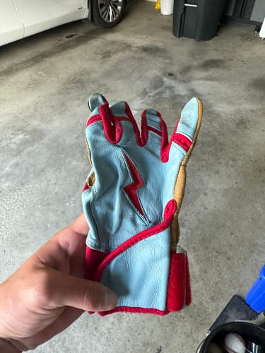 Bruce Bolt batting gloves