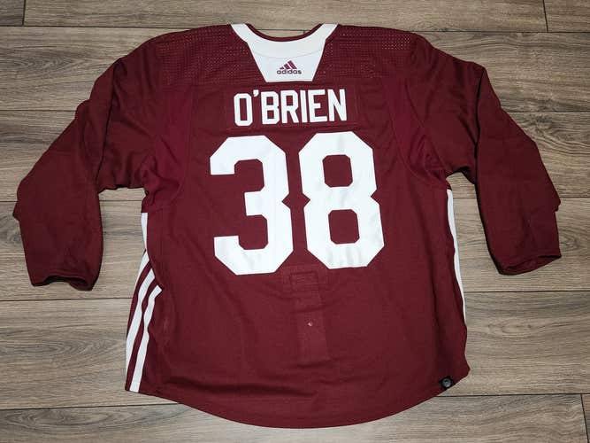 Arizona Coyotes MiC Authentic Adidas Liam O'Brian Practice Jersey Size 58