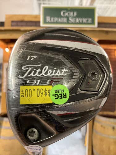 Titleist 913F 17° #4 Fairway Wood Golf Club Regular Flex Graphite Shaft MLH