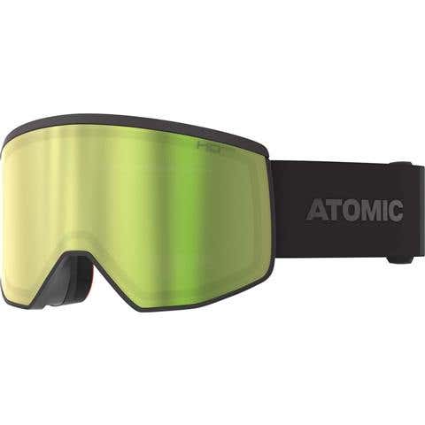 New Atomic Four Pro HD Photo ski goggles  |  Size: Large  |  Color: All Black