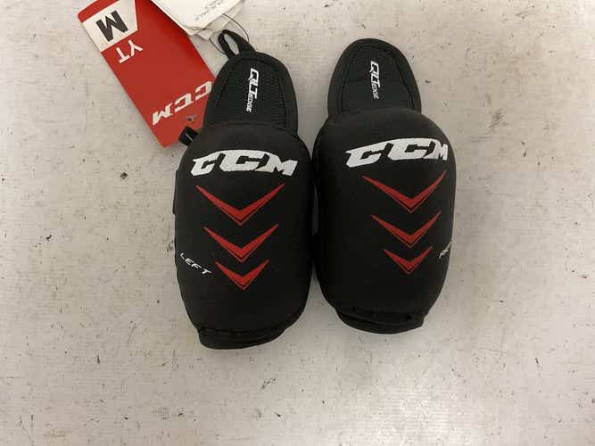 Used Ccm Qlt Edge Md Hockey Elbow Pads