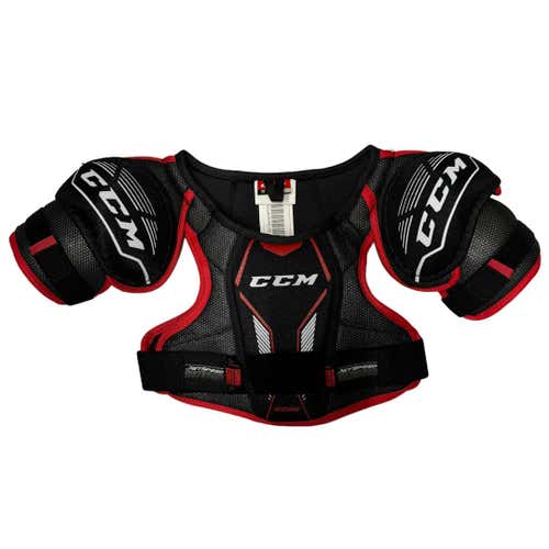 Used Ccm Edge Youth Medium Hockey Shoulder Pads