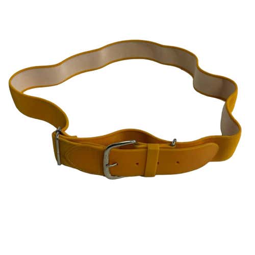 Used Baseball Belt Gold