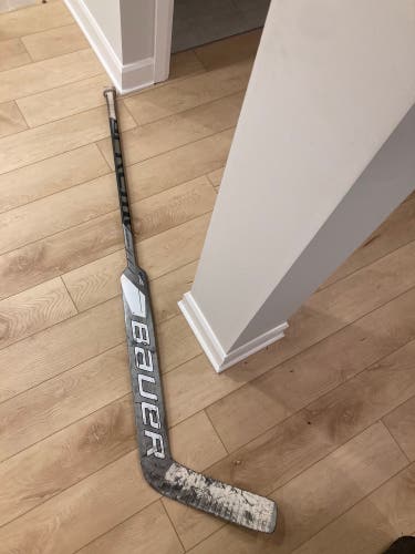 Used Senior Bauer Regular 25" Paddle Pro Stock Supreme UltraSonic Goalie Stick