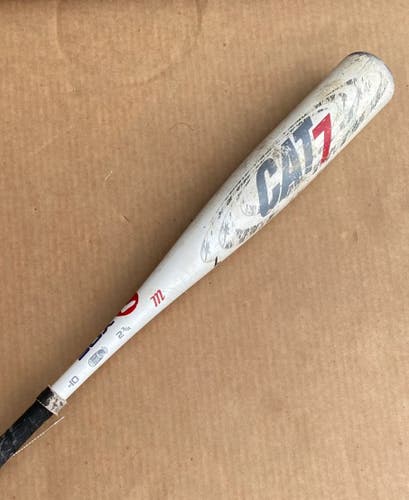 Used USSSA Certified Marucci CAT 7 Alloy Bat -10 20OZ 30"