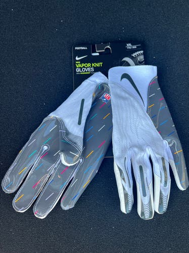 Nike NFL “Crucial Catch” Vapor Knit 4.0 MagniGrip Football Gloves Size 2XL DN0927-990