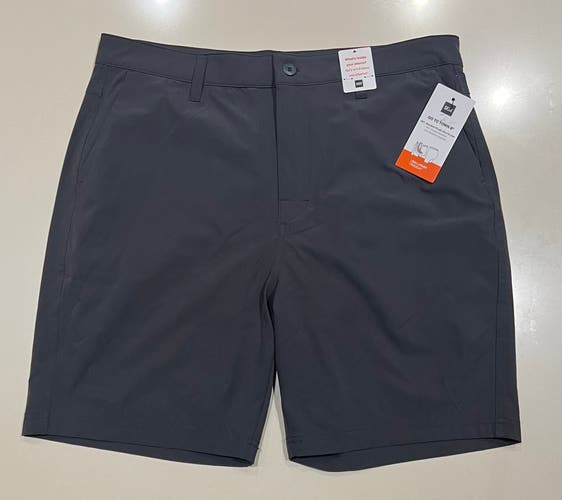 Brand New Saxx Go To Town 2N1 34” Grey Golf Shorts (Check Description)