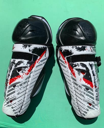 Used Senior CCM Jetspeed FT6 Shin Pads 14"