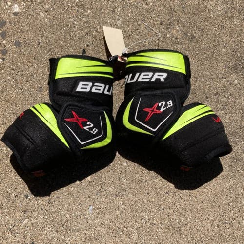 Used Junior Small Bauer Vapor X2.9 Elbow Pads