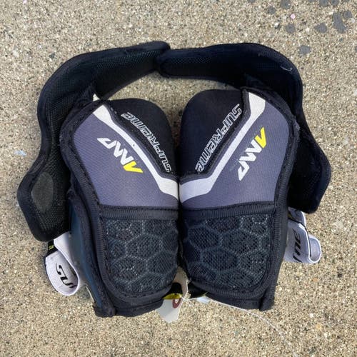 Used Junior Large Bauer Supreme 2S Elbow Pads