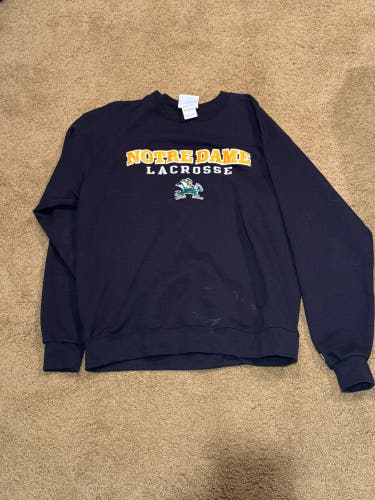 Notre Dame Lacrosse crewneck