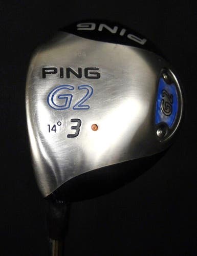 PING G2 3-WOOD LOFT: 14 FLEX:REGULAR LENGTH:42 IN LEFT HANDED