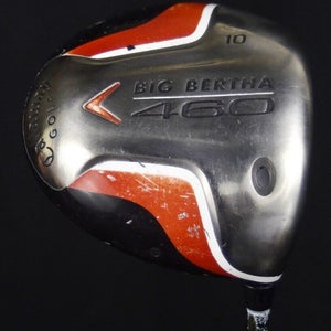 CALLAWAY BIG BERTHA DRIVER LOFT:10 FLEX:REGULAR LENGTH: 45 IN RIGHT HANDED