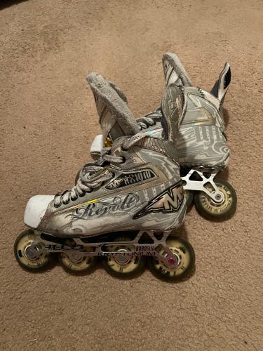 Mission Axiom T10 Revolt Size 7D Krypto-Swap Inline Skates