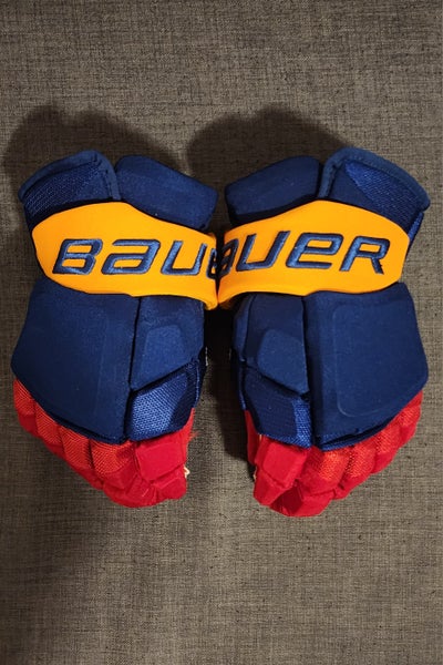 Bauer Supreme 2S Pro 13" New Jersey Devils Pro Pro Stock Gloves