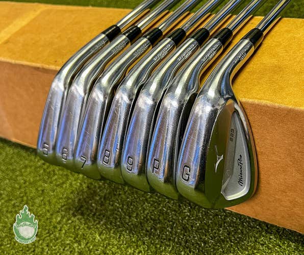 Used Mizuno Pro 223/225 Forged Irons 5-PW/GW R300 Regular Flex Steel Golf Set