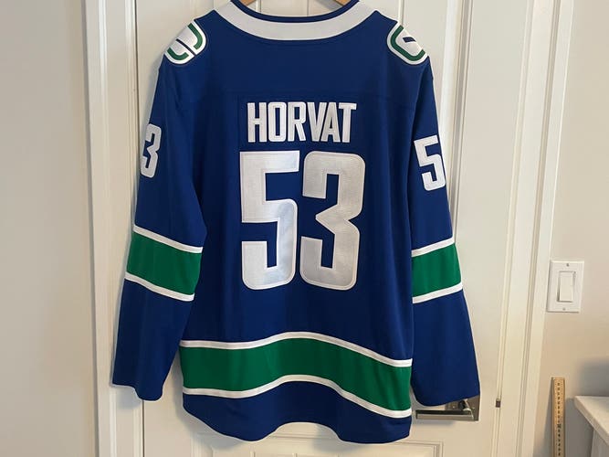 Official Fanatics Breakaway Vancouver Canucks Bo Horvat Home Jersey Size XL