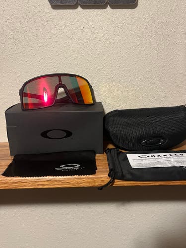 Brand New Oakley Sutro Red / Black