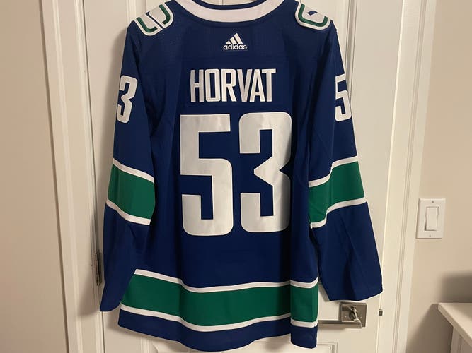 BNWT Official Vancouver Canucks Horvat Adidas Primegreen Jersey Size 54 XL