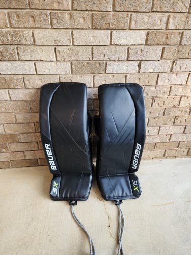 Used Small Bauer Vapor 3X Goalie Leg Pads