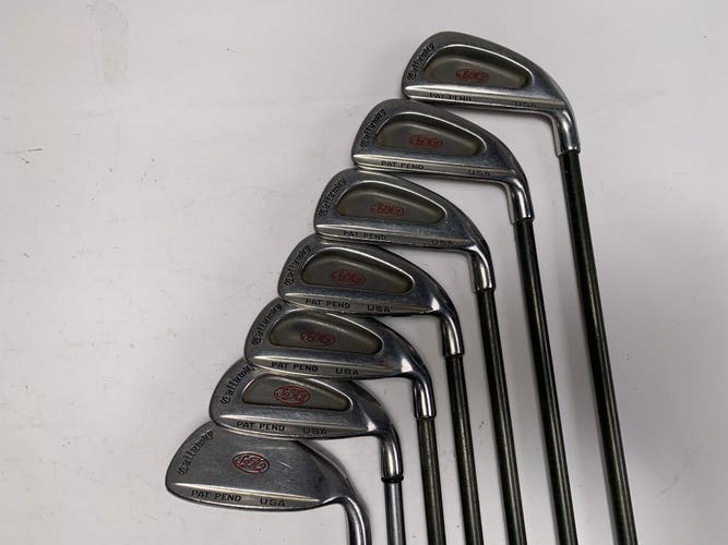 Callaway S2H2 Iron Set 5-PW+SW RCH 60 Regular Graphite Mens RH