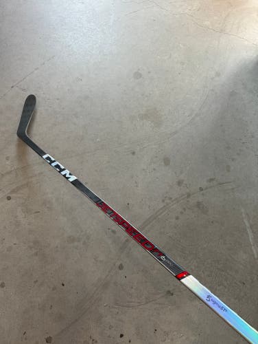 Used Senior CCM Right Handed P28 Pro Stock Jetspeed FT6 Pro Hockey Stick