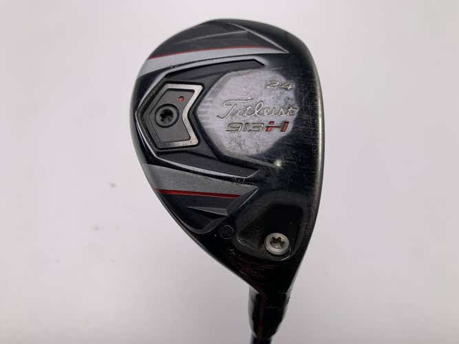 Titleist 913H 4 Hybrid 24* Diamana S+72 72g Regular Graphite Mens RH