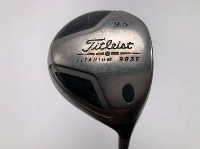 Titleist 983 E Driver 9.5* Grafalloy Pro Launch Blue 65g Stiff Graphite Mens RH