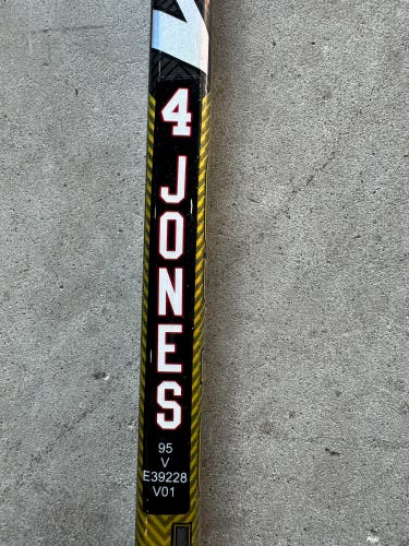 NHL Seth Jones Game Used Senior CCM Right Handed 95 Flex P92M Pro Stock Tacks AS-VI PRO Hockey Stick