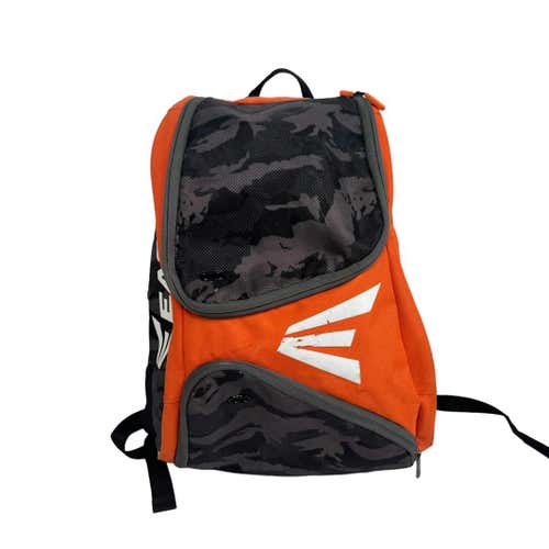 Used Easton Backpack Camo Orange Baseball And Softball Equipment Bags