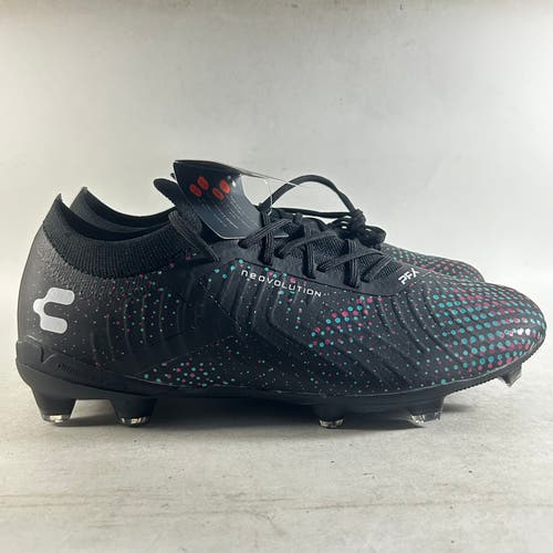 Charly Neovolution PFX Men’s FG Soccer Cleats Black Size 7.5