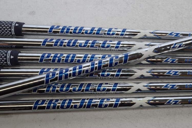 Project X LZ Loading Zone 6.0 Stiff 4-PW Iron Set Shaft Set Pulled  # 178822