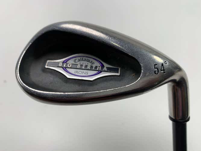 Callaway 2002 Big Bertha Sand Wedge SW 54* RCH 65i 65g Ladies Graphite Womens RH