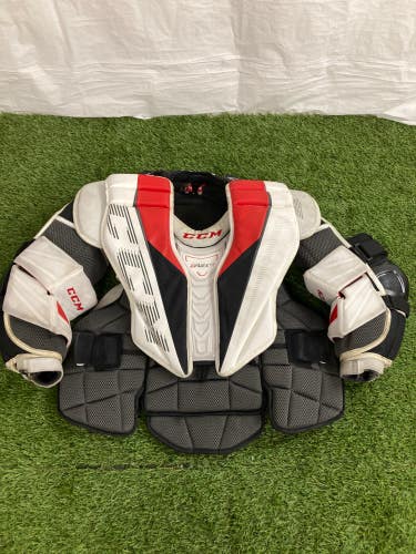 Used Intermediate Medium CCM Eflex 5.9 Goalie Chest Protector