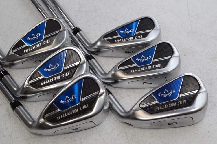 Callaway Big Bertha B21 6-PW,AW Iron Set RH Regular KBS MAX CT80 Steel # 178796