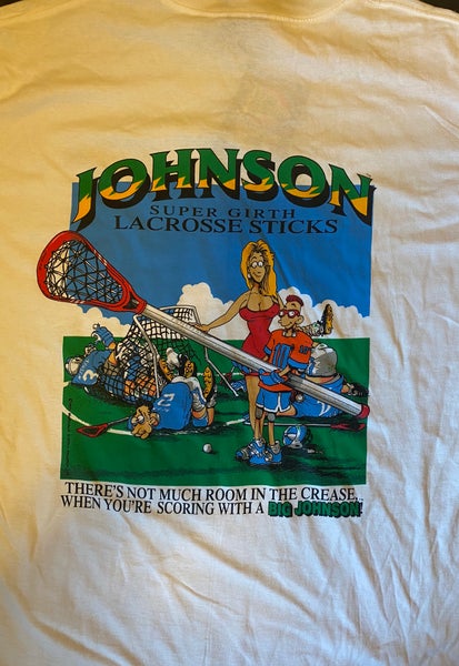 Rare Big Johnson Lacrosse Shirt (xl)