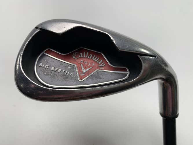 Callaway 2006 Big Bertha Pitching Wedge PW 75g Stiff Graphite Mens RH