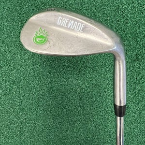 Bombtech Grenade 60 LW Lob Wedge RH 35.5 in Steel Shaft Stiff Flex