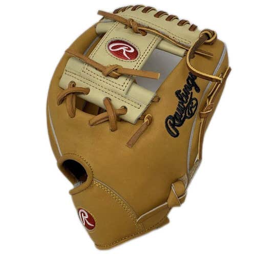 Rawlings Heart of the Hide Tan Camel Web 11.5 I Web Infield Baseball Glove