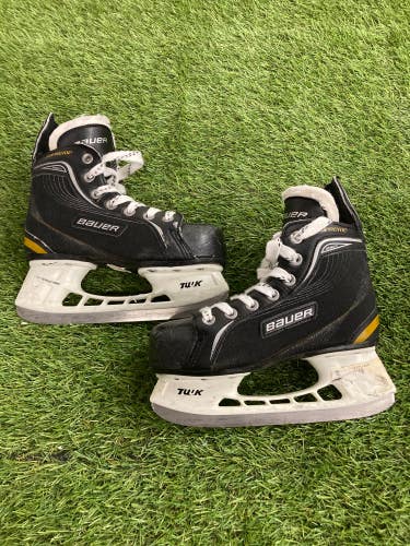 Used Junior Bauer Supreme One20 Hockey Skates Regular Width Size 1