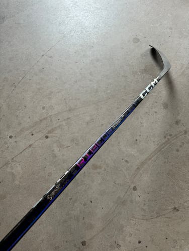 Used Senior CCM Right Handed 80 Flex P90 Pro Stock RibCor Trigger 7 Pro Hockey Stick