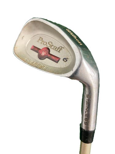 Wilson ProStaff W Oversize 6 Iron RH Reflex Ladies Low Kick Graphite 36 Inches