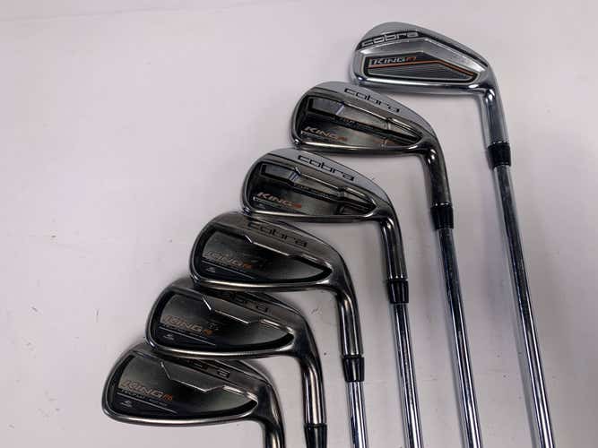 Cobra King F6 Iron Set 5-PW Stiff Steel Mens RH