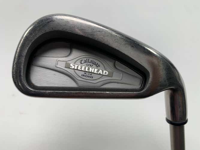 Callaway X-14 Single 4 Iron Steelhead X-14 Gems Ladies Graphite Womens RH