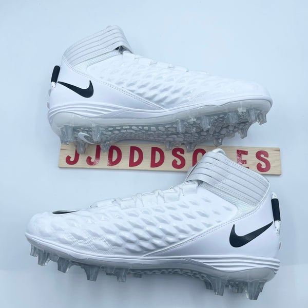 Nike Force Savage Pro 2 Football Cleats White Black AH4000-100 Men’s Sz 8.5 NEW