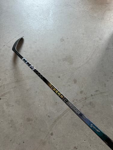 Used Senior CCM Left Hand P28 Pro Stock RibCor Trigger 8 Pro Hockey Stick