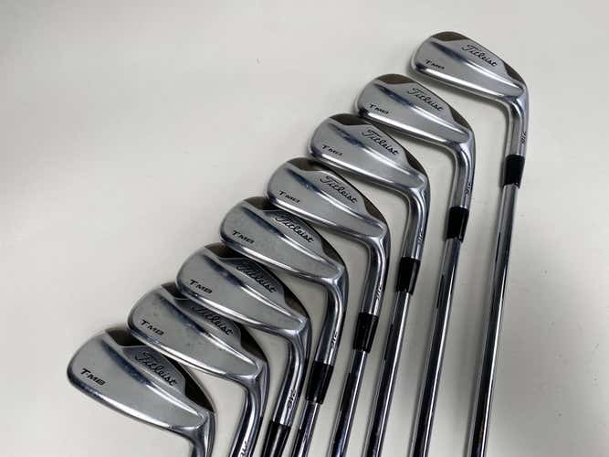 Titleist 716 T-MB Iron Set 4-PW+AW True Temper DG S300 AMT Stiff RH +1/2"