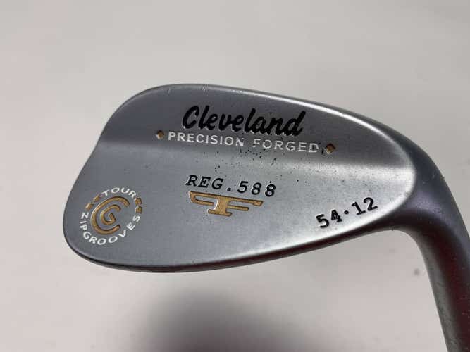 Cleveland 2012 588 Chrome 54* 12 True Temper Tour Concept Wedge Steel Mens RH